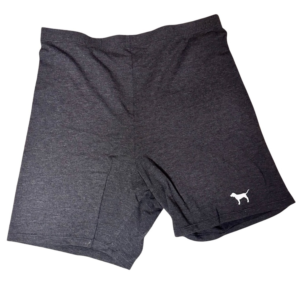 4/$20 Pink Biker Shorts - Gray